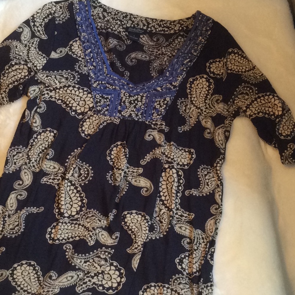 Lucky Brand Paisley Top